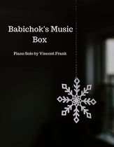Babichok's Music Box piano sheet music cover